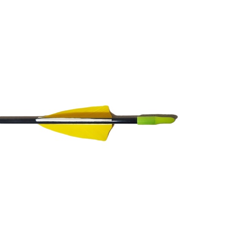 Fiberglass Arrow Feather Fletch 3pk